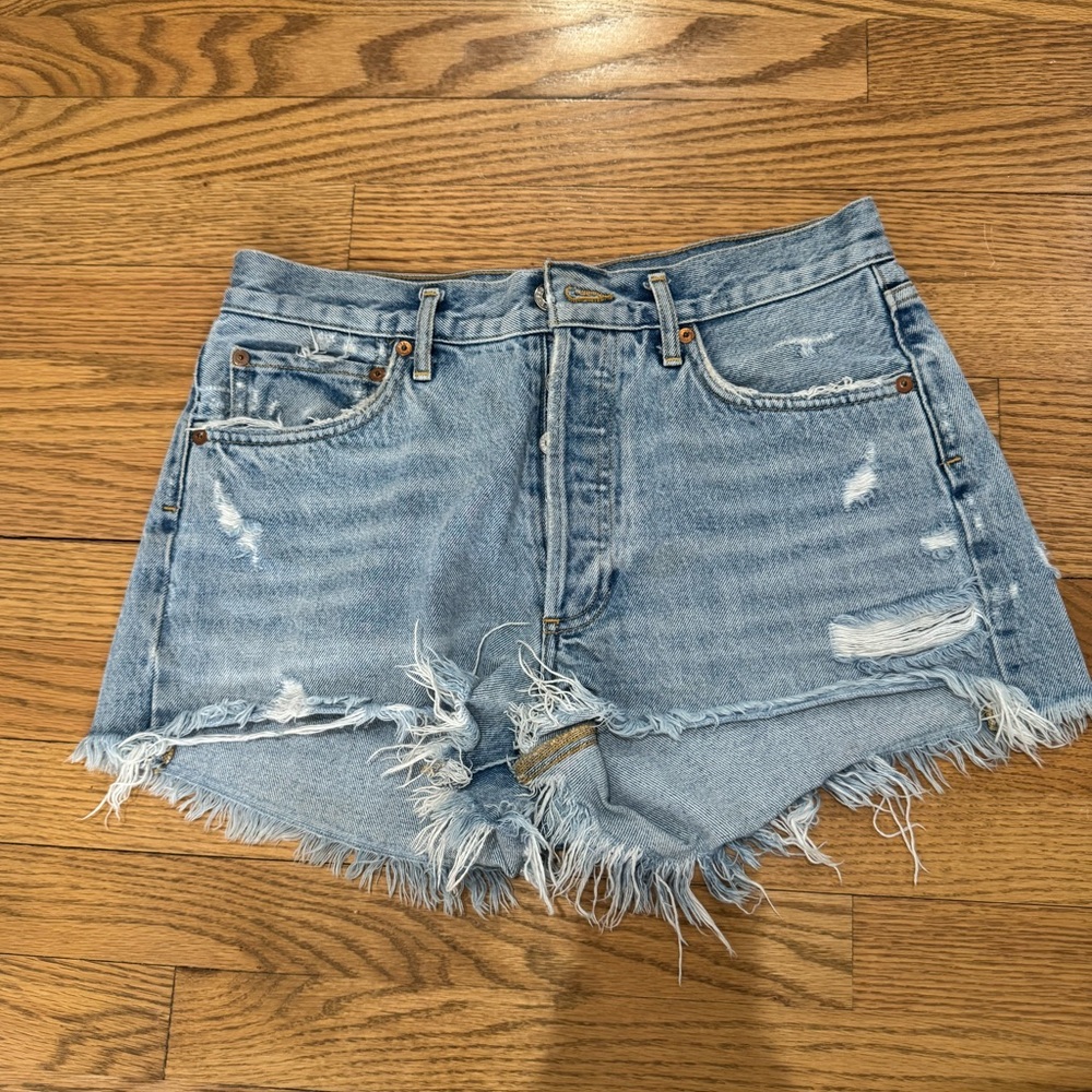 Agolde Parker Vintage Cut Off Short - Swampmeet